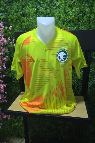 تيشيرت حارس مرمى المنتخب السعودي الجديد 2025 أصفر...