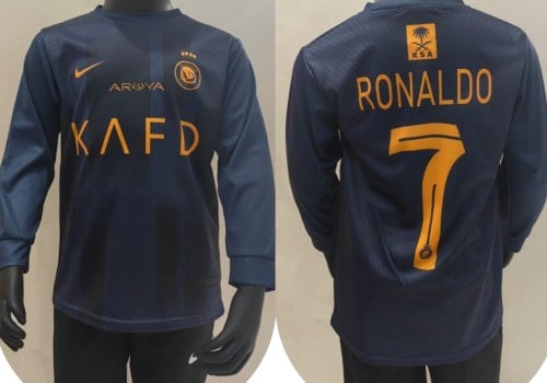 تيشيرت كم طويل بشعار نادي النصر 2024