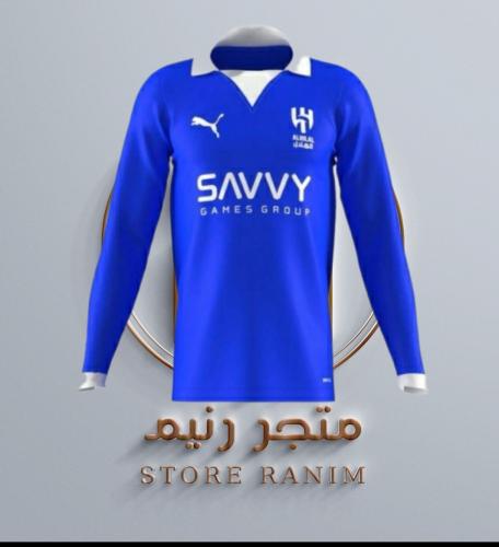 تيشيرت كم طويل تاسيس الهلال السعودي