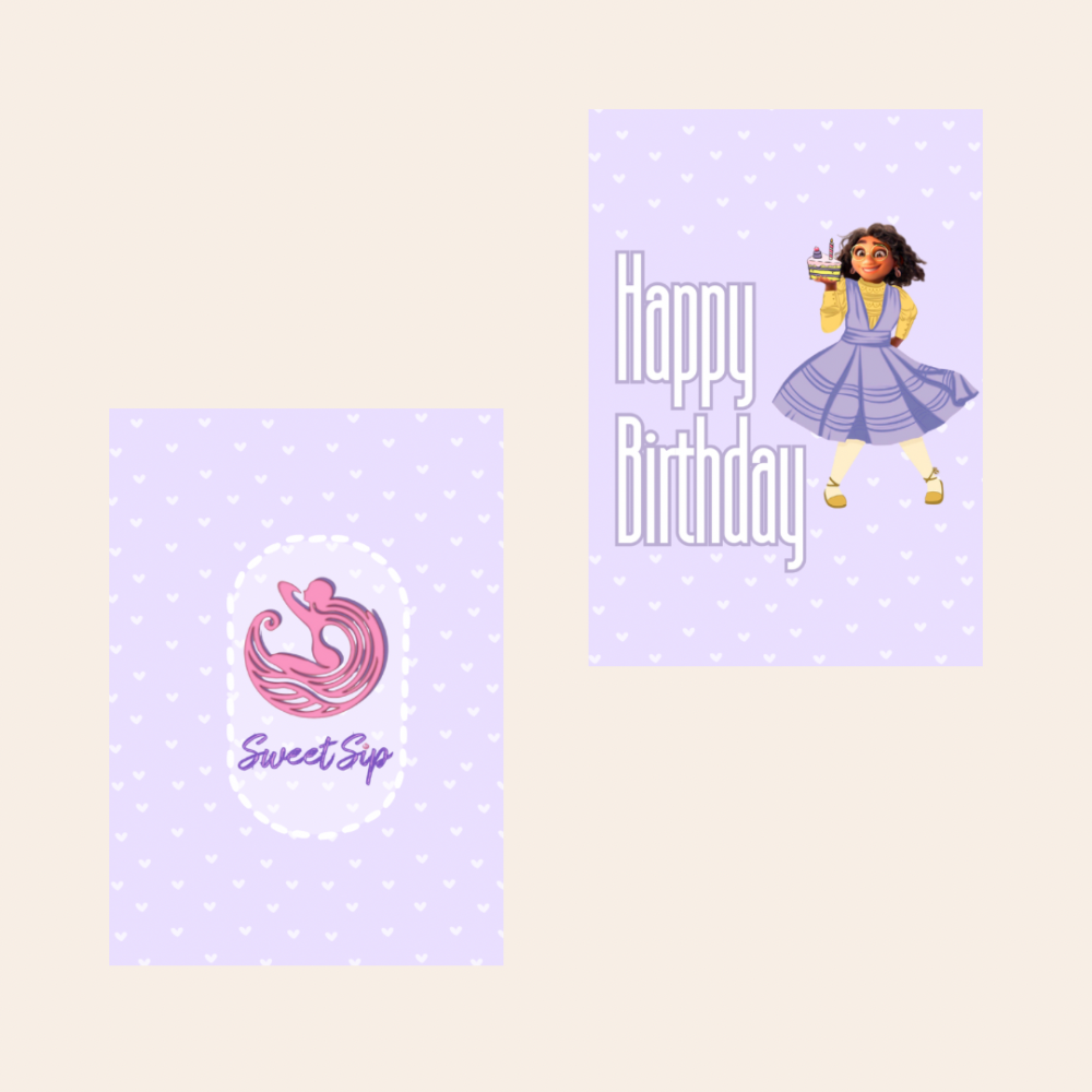 كارد Happy Birthday