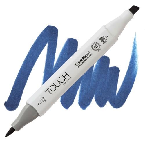 قلم تحديد بفرشاة Touch Twin PB69 Prussian Blue