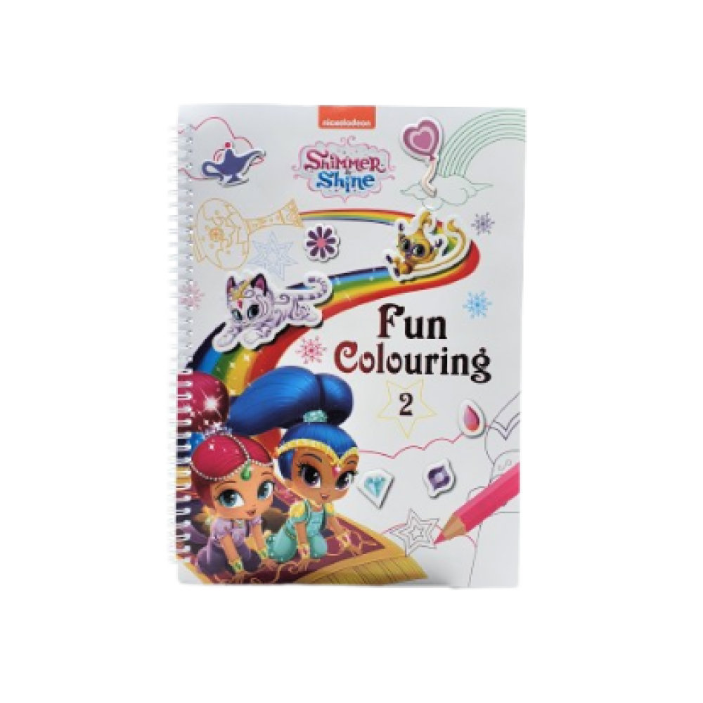 دفتر تلوين سلك SHIMMER&SHINE FUN /M0822175