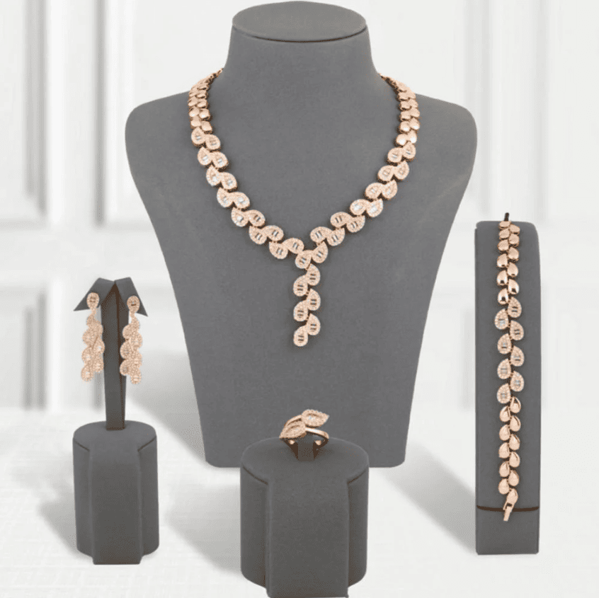 اطقم بديل ذهب زركون