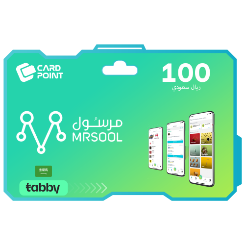 بطاقة مرسول 100 ريال