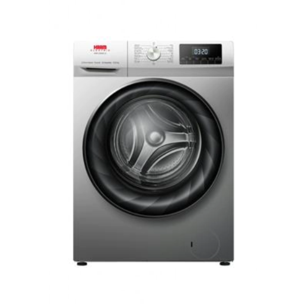 غسالة فتحة امامية, ماركة هام , 10 كيلو فضي,HMFL10D6S 22