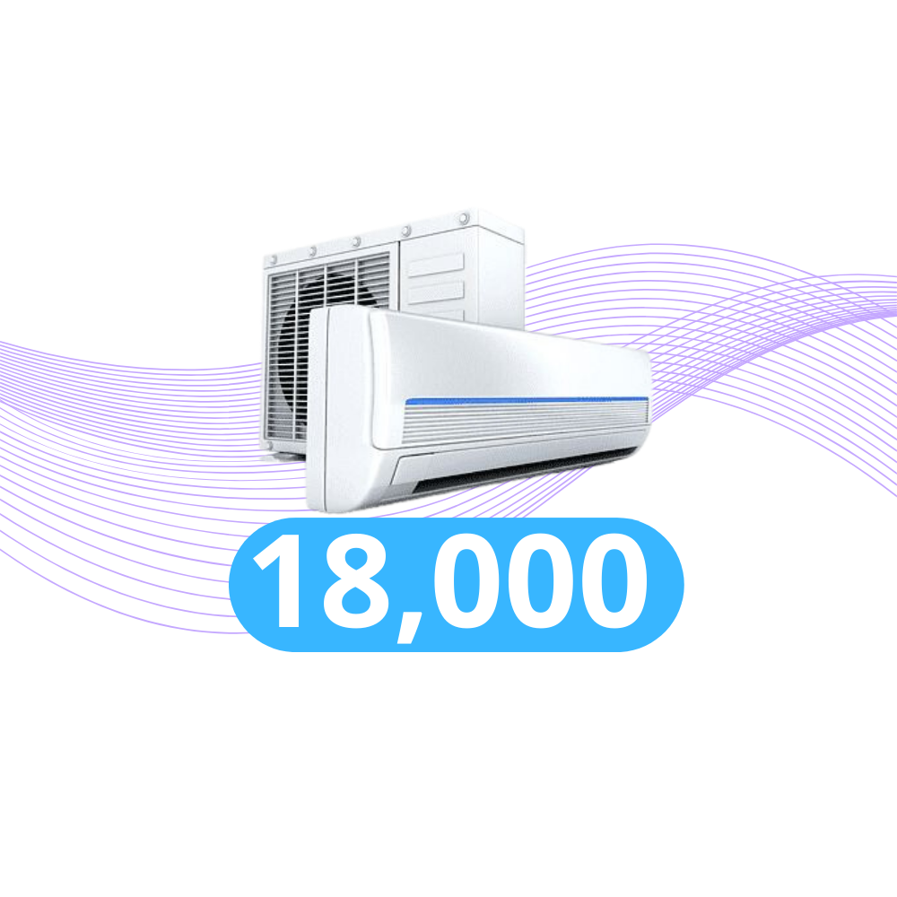 18,000 وحده (واحد ونصف طن )