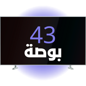 شاشة 43 بوصه
