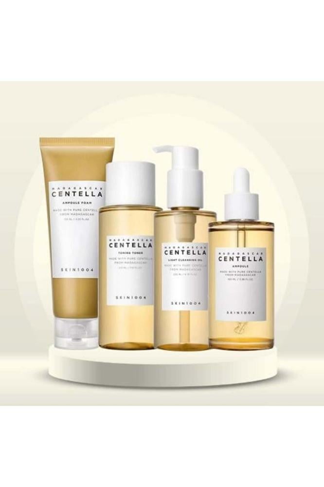 Skin1004 مجموعة العناية بالبشرة سكين 1004 سنتيلا - 4 قطع