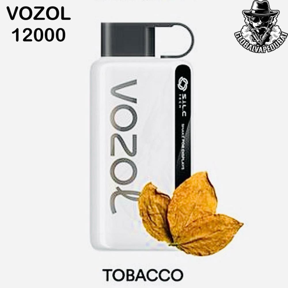 سحبة فوزول 12000 سحبة توباكو VOZOL Bar 12000 Puffs Disposable TOBACCO