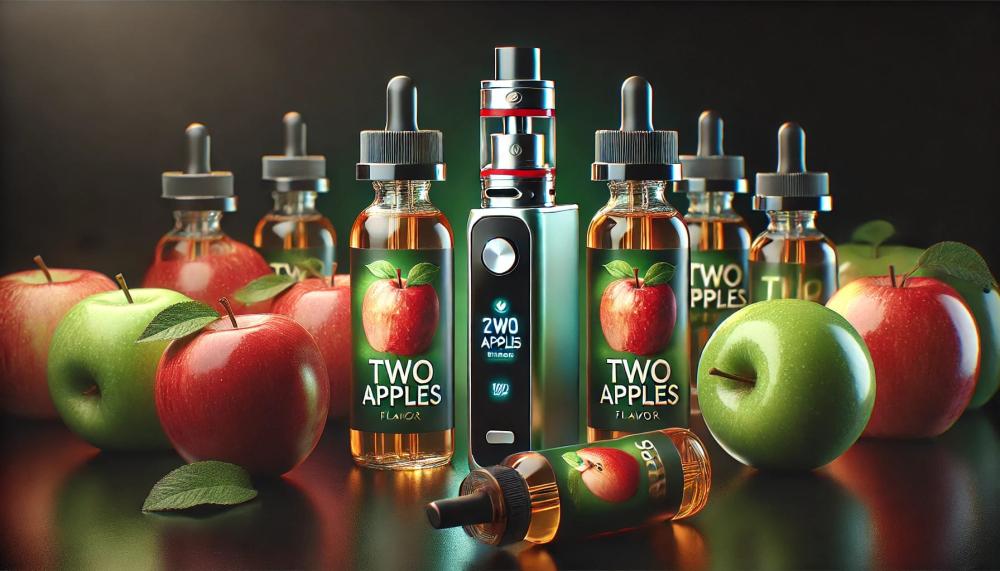 نكهة فيب تفاحتين: تجربة لا مثيل لها لعشاق التفاح