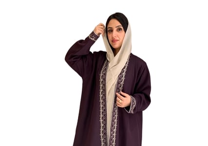 عبايات ملونة-6