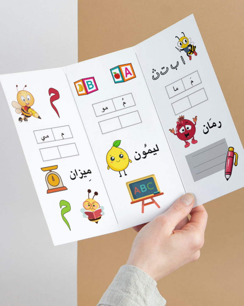 مطوية حرف الميم