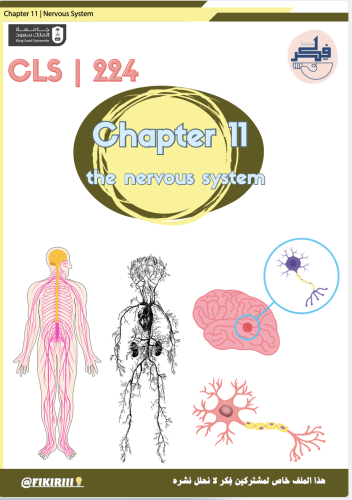 مادة كلن الشابتر 11 | cls 224