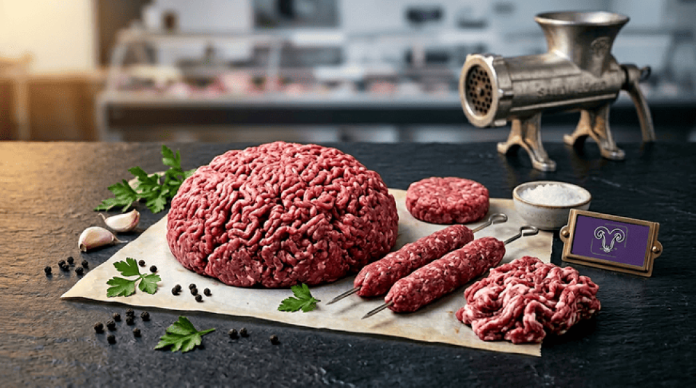 انواع اللحم المفروم وافضلها — دليل شامل | مراعي الكلأ