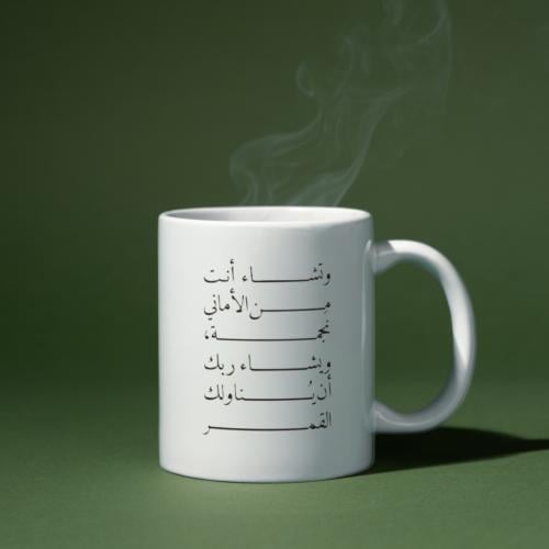 كوب وتشاء انت
