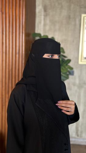 عرض طرحة ربط ثابتة +نقاب