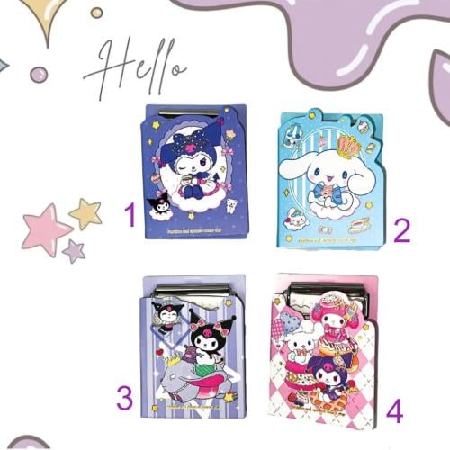 دفتر كليب سانريو -Sanrio clip notebook