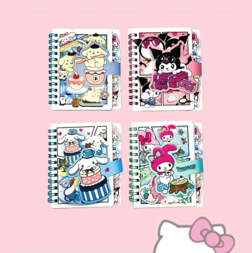 دفتر سانريو بفواصل-Sanrio notebook