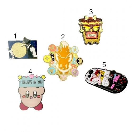 بروش انمي و العاب -Anime and games pin