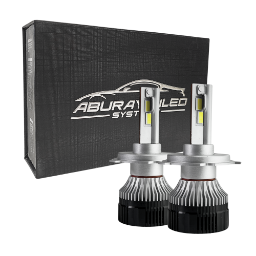لمبات ليد مقاس H4/H19 بقوة 12000LM 110W لون 5500K...