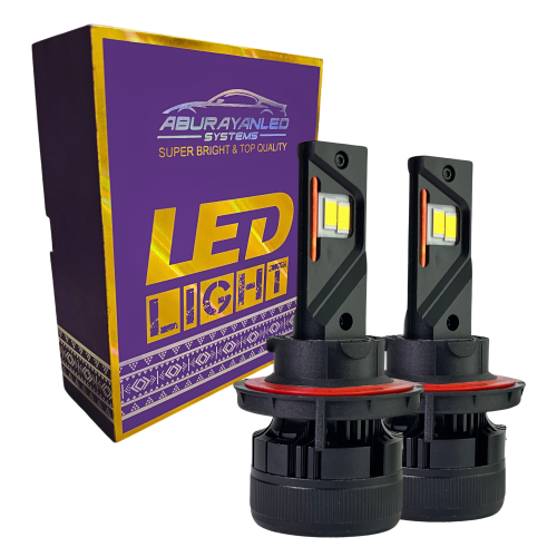 لمبات ليد خطين مقاس H13 بقوة 13000LM 110W متوفر بل...