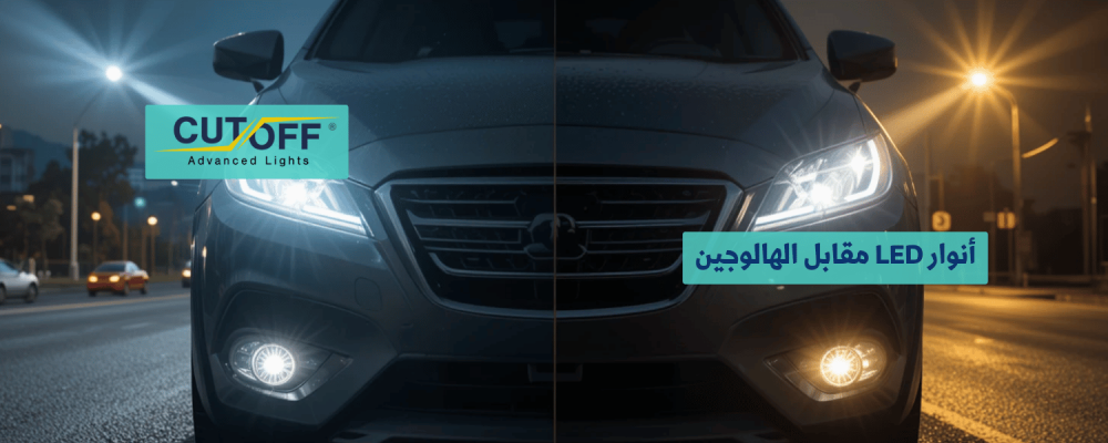 أنوار LED مقابل الهالوجين: لماذا تعد LED الخيار الأفضل؟