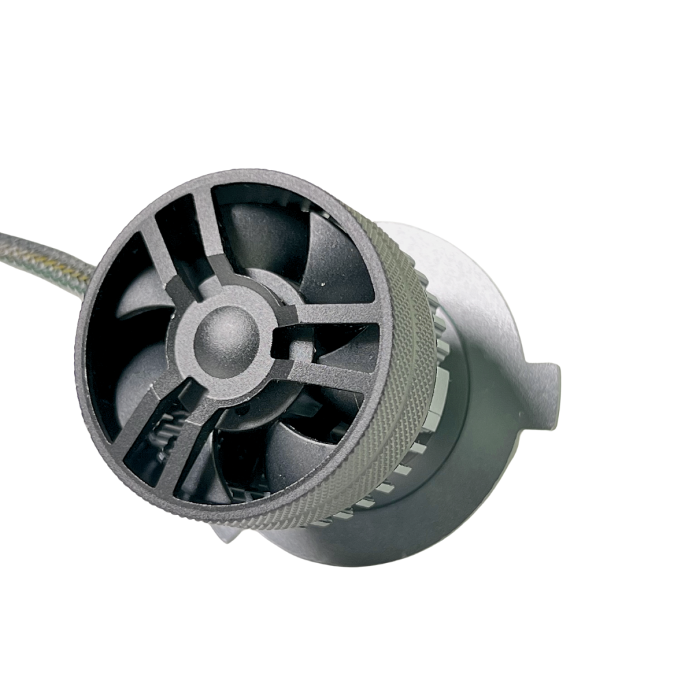 لمبات ليد خطين مقاس H4 بقوة 13500LM 110W لون 4300K كريمي