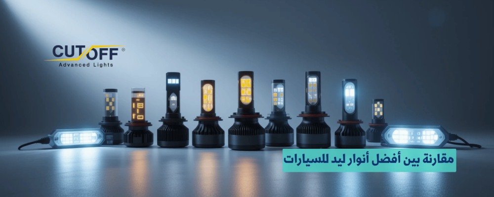 مقارنة بين أفضل أنوار ليد للسيارات وأشهر الموديلات في 2025