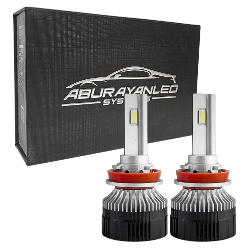 لمبات ليد مقاس H11/H9 بقوة 12000LM 110W لون 5500K...