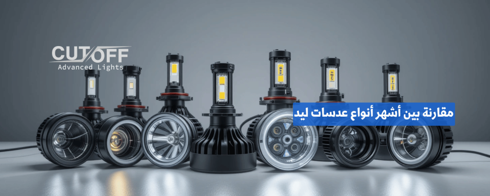 مقارنة بين أشهر أنواع عدسات ليد وأفضل الخيارات المتاحة في الأسواق