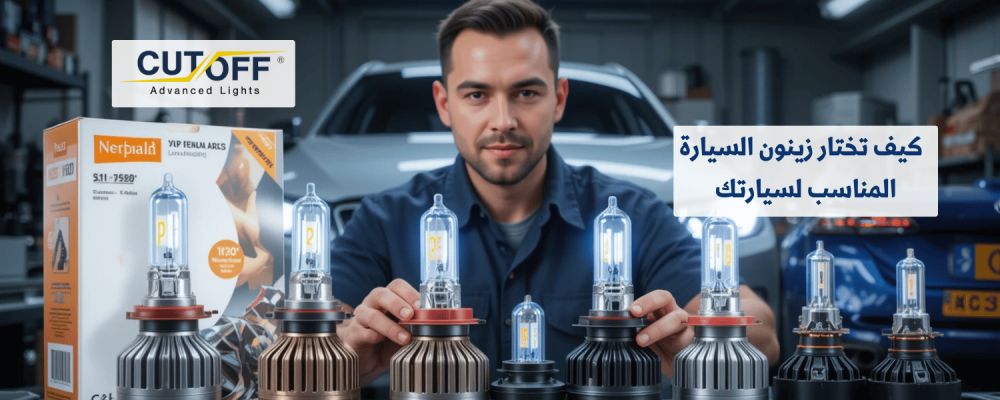 كيف تختار زينون السيارة المناسب لسيارتك: دليلك الكامل للمبتدئين