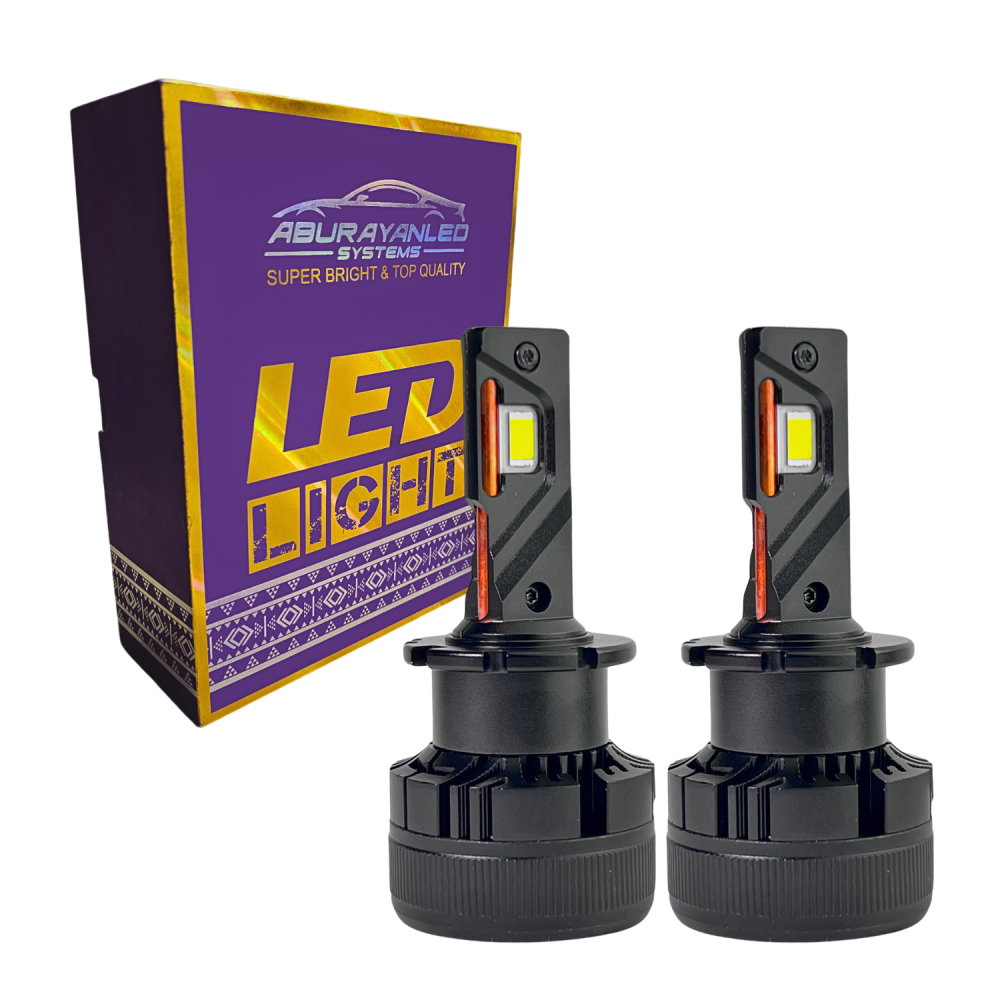 طقم ليد مقاس D2S بقوة 13000LM 110W متوفر بلونين