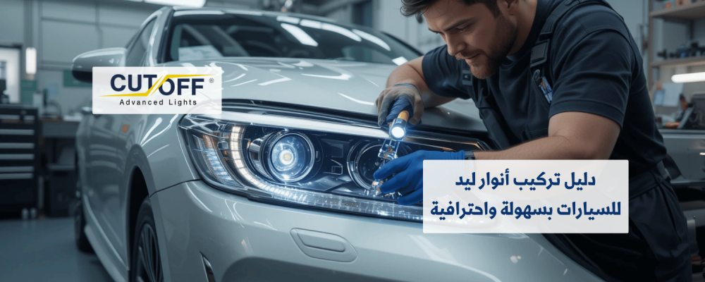 دليل تركيب أنوار ليد للسيارات بسهولة واحترافية