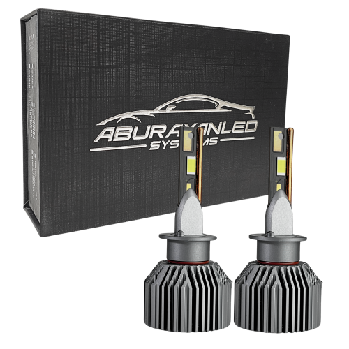 لمبات ليد مقاس H1 بقوة 10000LM 100W لون 5500K ابيض...
