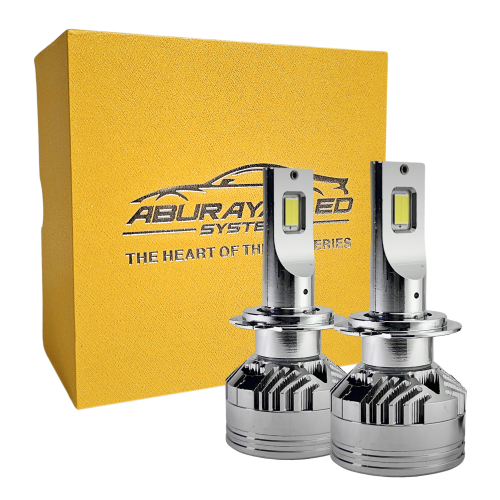لمبات ليد مقاس H7 بقوة 17000LM 140W لون 5700K ابيض...
