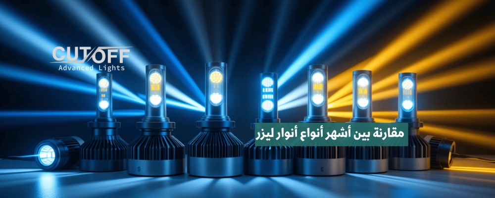مقارنة بين أشهر أنواع أنوار ليزر وأفضل الخيارات المتاحة في الأسواق