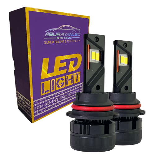 لمبات ليد خطين مقاس 9007 بقوة 13000LM 110W لون 430...
