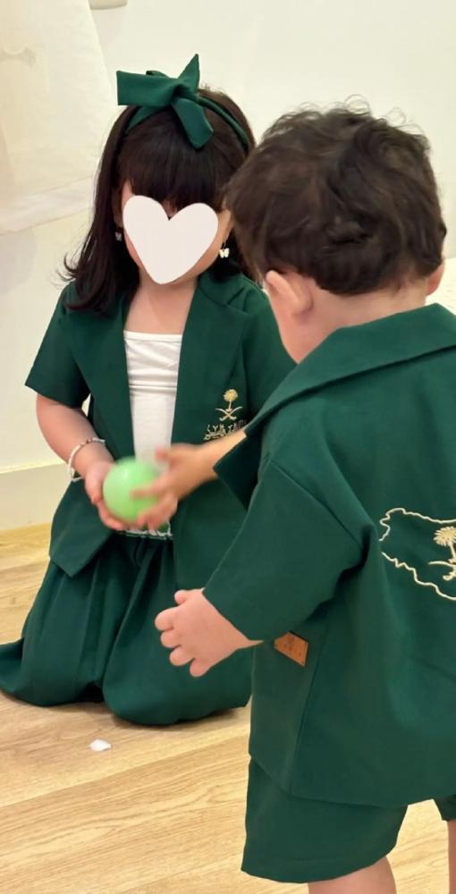 طقم اليوم الوطني للأطفال