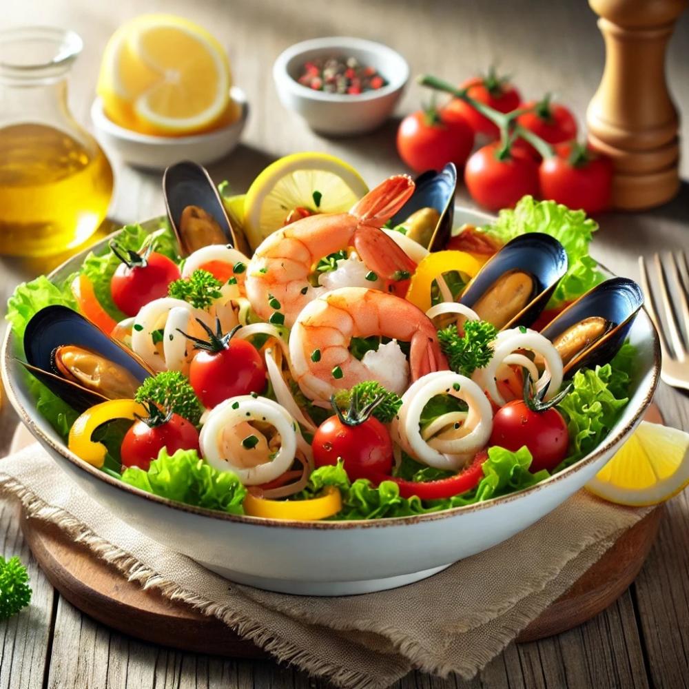 سلطات بحرية: وصفات تجمع بين النكهات البحرية والخضروات