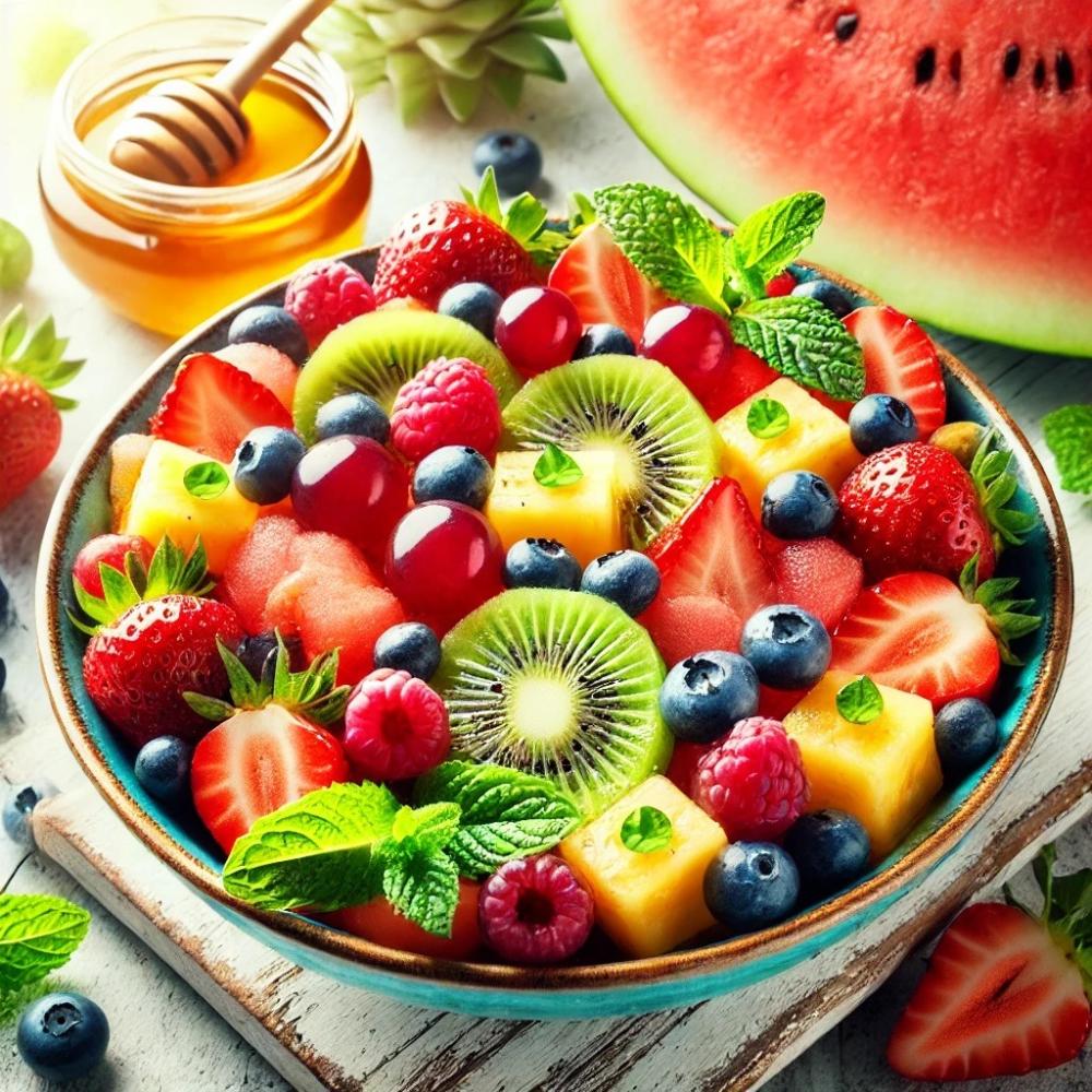 أفكار لتحضير سلطات فواكه منعشة لفصل الصيف