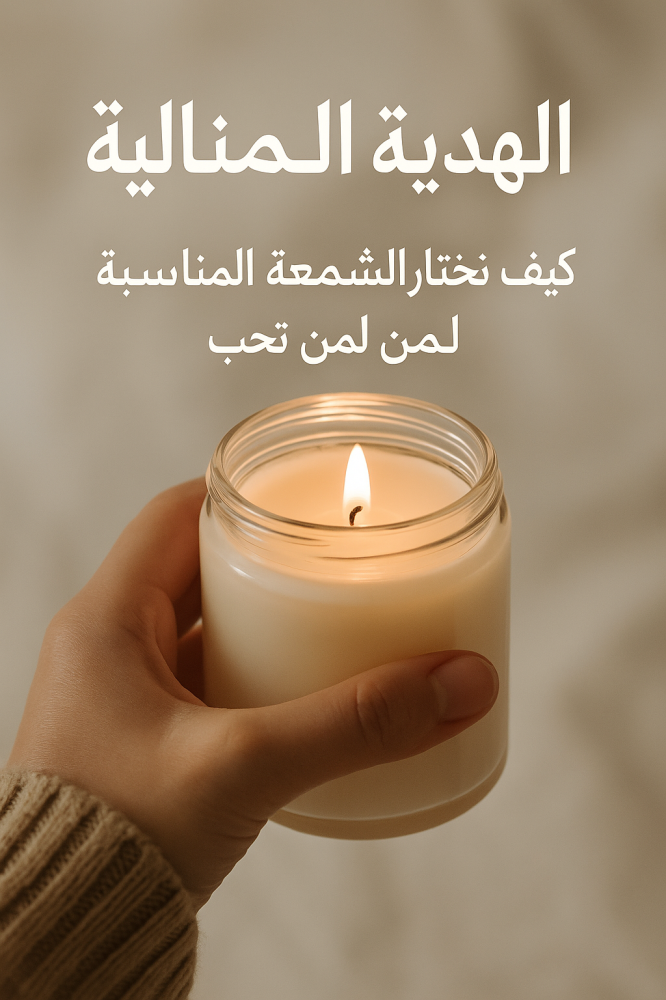 هدية شمعة عطرية
