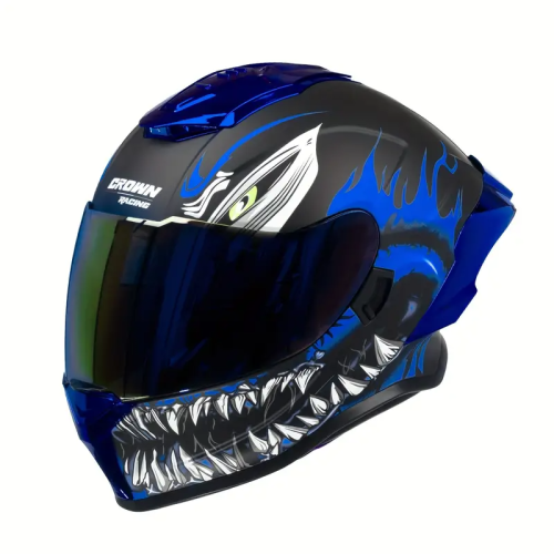 خوذة دراجة نارية من كراون ريسينغ