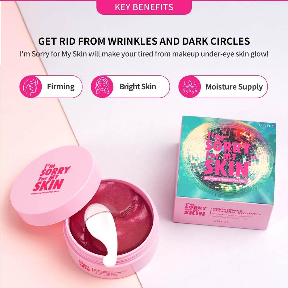 I'm Sorry for My Skin Hydrogel Eye Patch Brightening - 30 Pairs - Asrarco Store