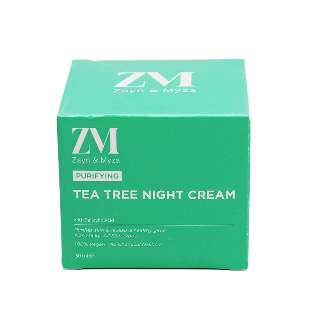 Zayn & Myza Night Cream with Tea Tree Oil - 50 ml - Luxury
