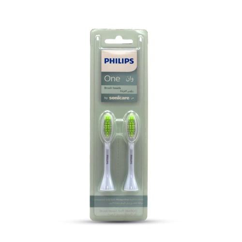 PHILIPS アイケア Philips One Toothbrush Heads By Sonicare - White - Asrarco Store