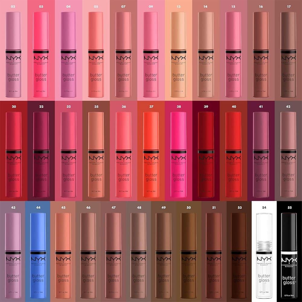NYX Butter Gloss BLG14 Madeleine- 8 Ml - Asrarco Store