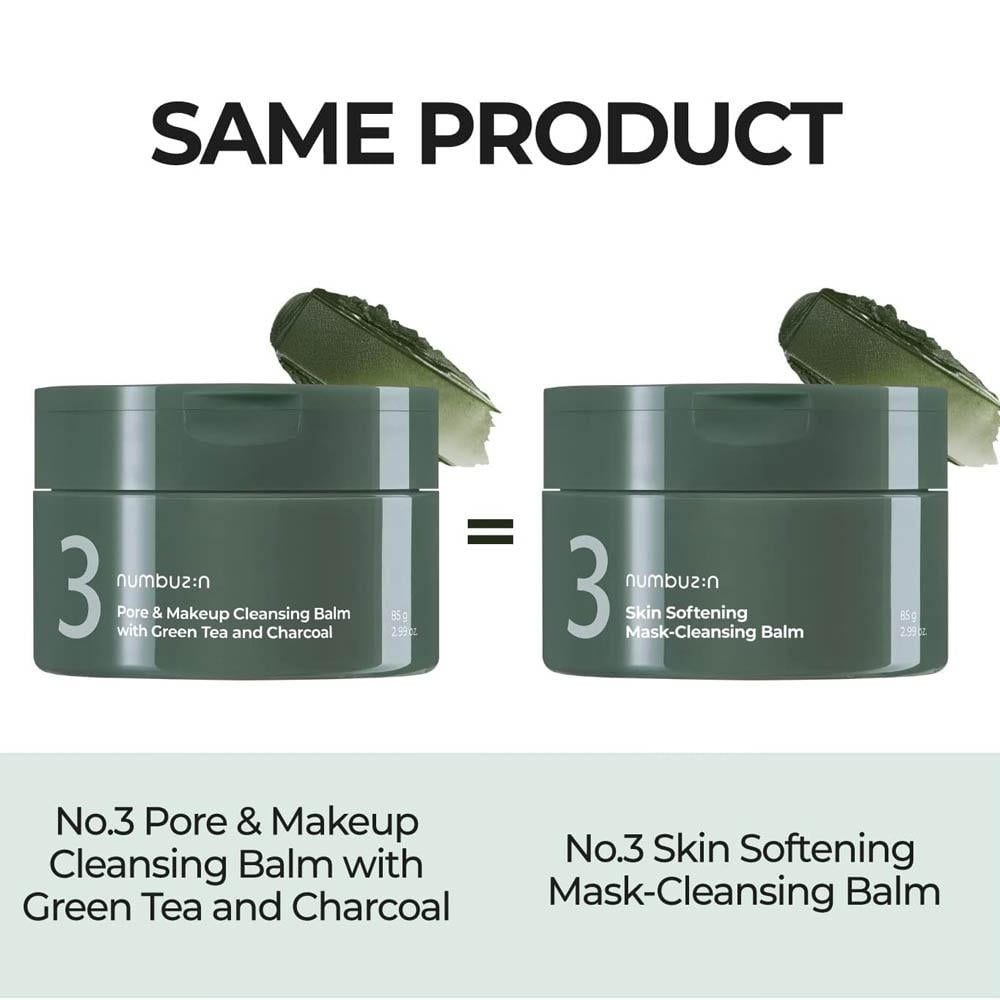 numbuzin 3 Skin Softening Mask-Cleansing Balm - 85 gm