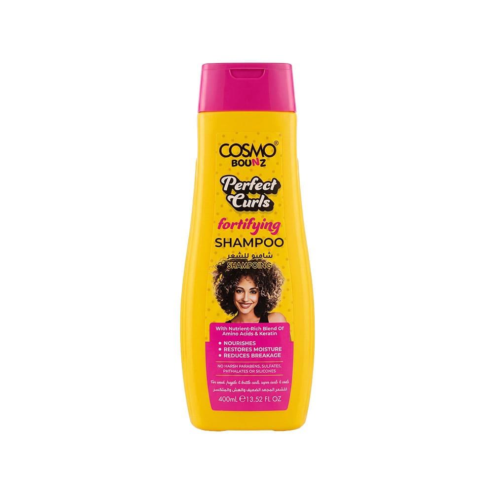 Cosmo Bounz Perfect Curls Fortifying Shampoo for Weak & Brittle