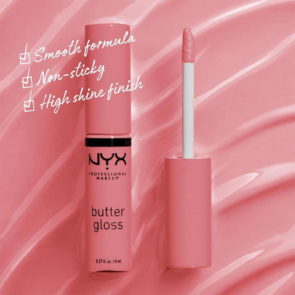 NYX Butter Gloss BLG07 Tiramisu - 8 Ml - Luxury Perfumes