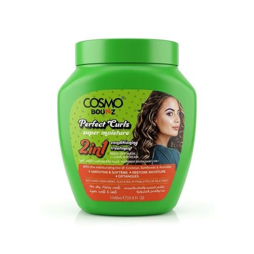 Cosmo Bounz 2-in-1 Perfect Curls Hair Treatment &Moisturizing